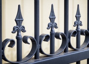 ornamental aluminum fence