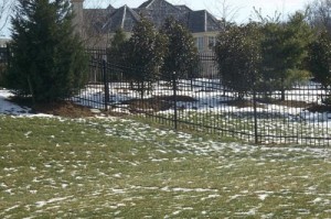 Winter Fence Installation